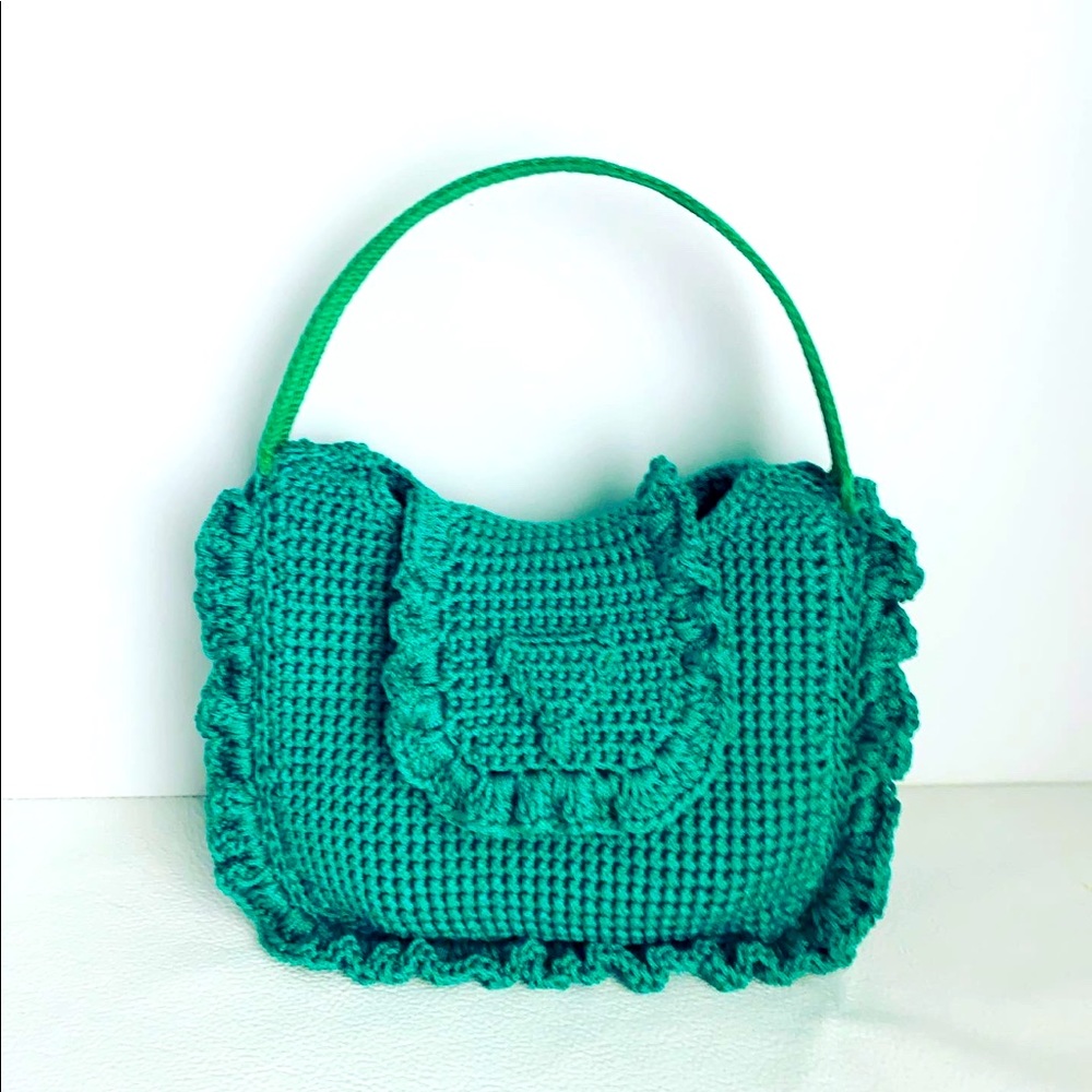 Crochet mini bag